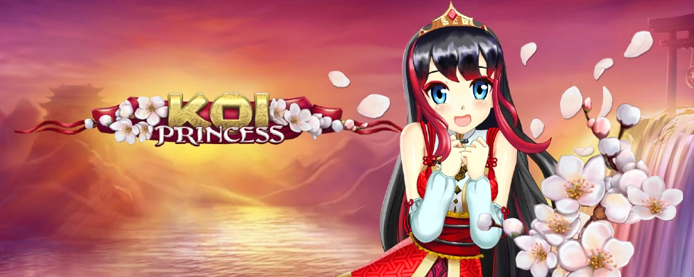 Koi Princess logo och huvudkaraktär