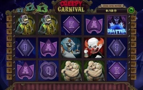 Creepy carnival slot