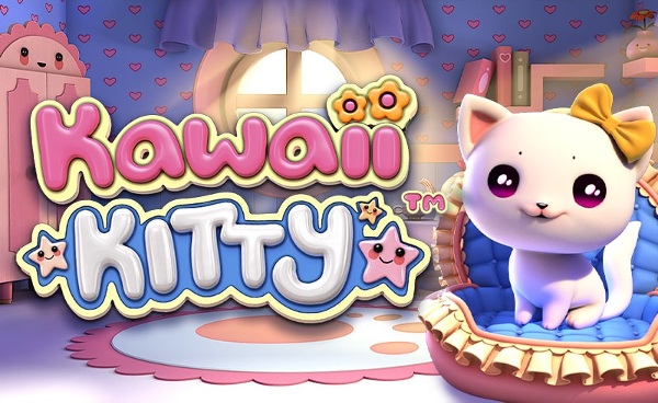 Kawaii Kitty slot logo