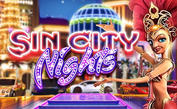 Sin City Nights slot logo
