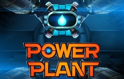 Power Plant slot logo från Yggdrasil