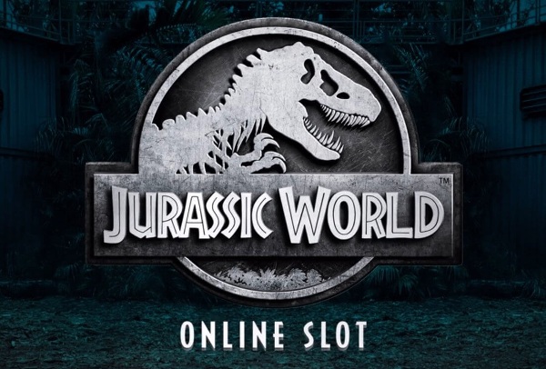 Jurassic World online slot logo
