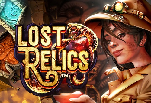 Lost Relics slot logo