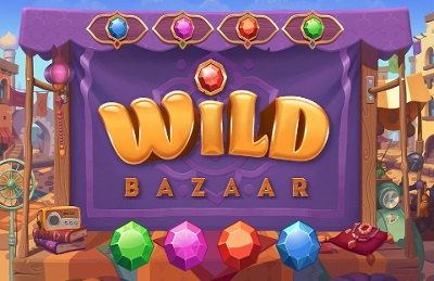 Wild Bazaar slot logo från NetEnt