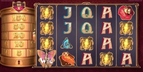 Slot wheel screenshot of The Da Vinci Code
