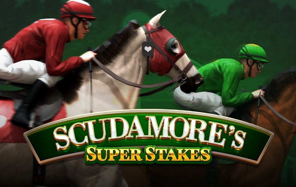 Scudamore's Super Stakes slot logo