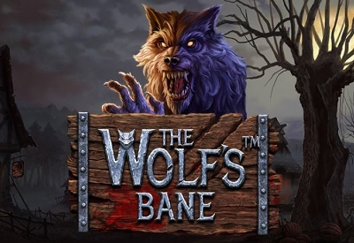 The Wolf's Bane slot logo från NetEnt
