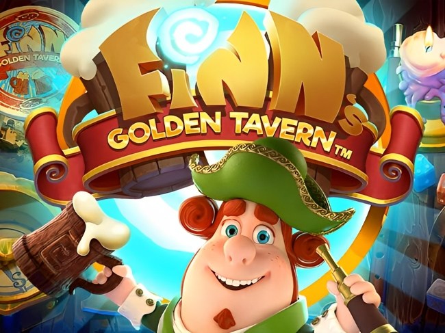 Finn's Golden Tavern slot logo