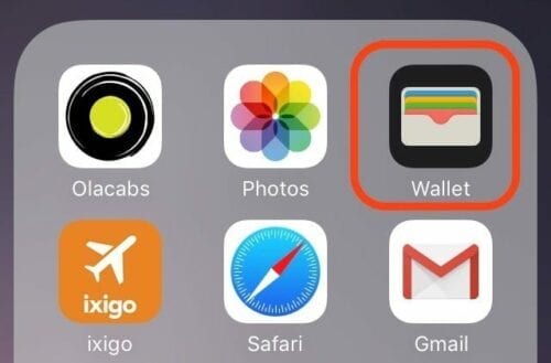 Apple Waller ikon på mobilen