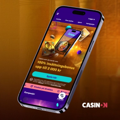 Casumo casino på mobiltelefon