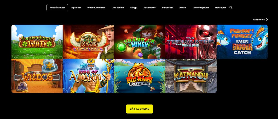Populära online slots på Hyper Casino