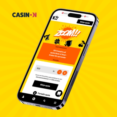Kazoom casino i mobilen