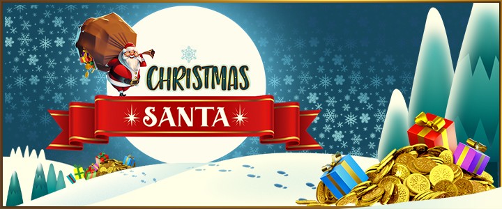 Christmas Santa slot banner
