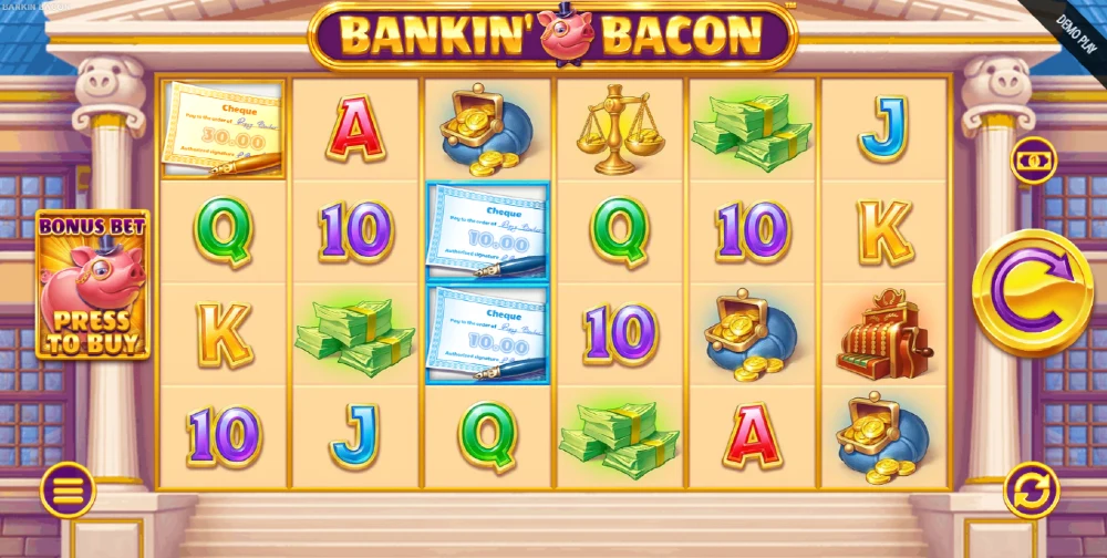 Bankin Bacon slot från Blueprint gaming