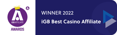Banner för GiG Media som vinnare av IGB 2022 som bäst casino affiliate