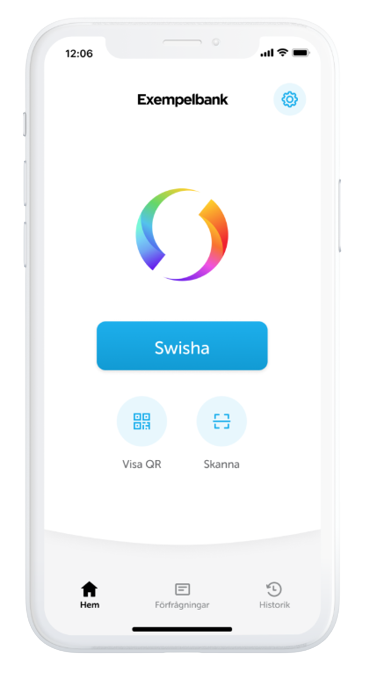Swish insättning på mobil