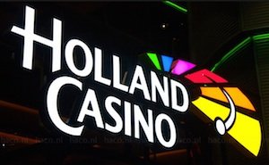 Holland casino skylt