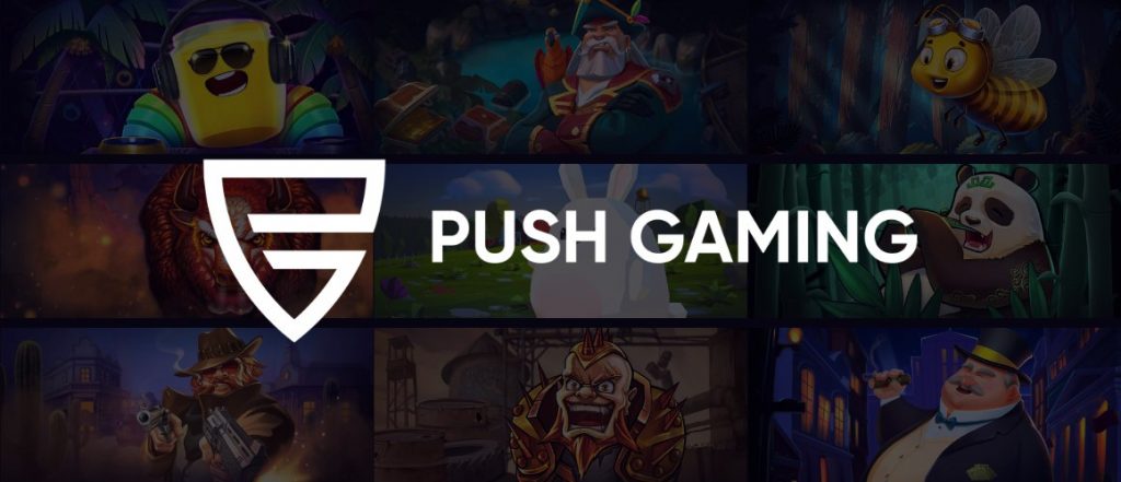 Push Gaming logo och slots