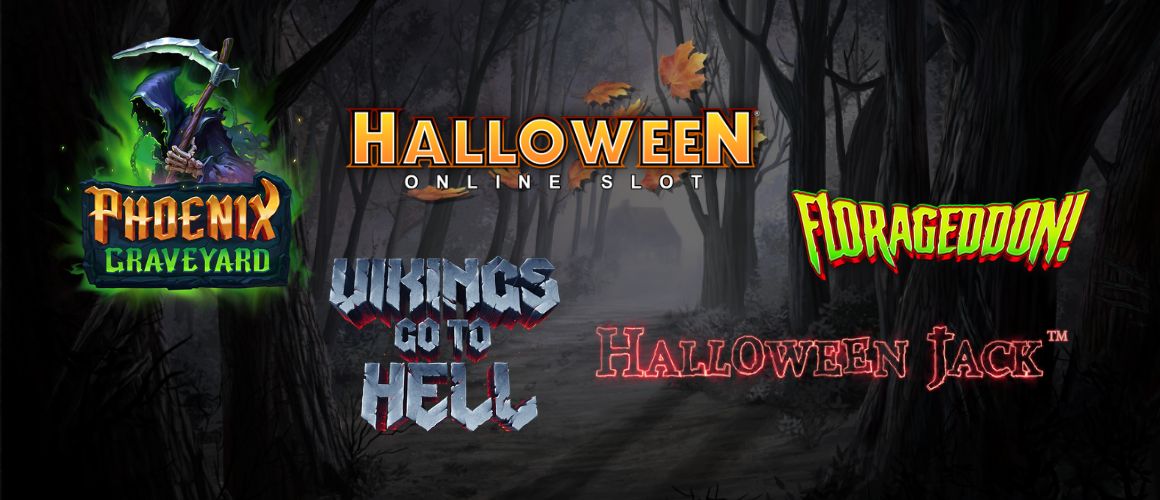 Logos för Halloween slots online