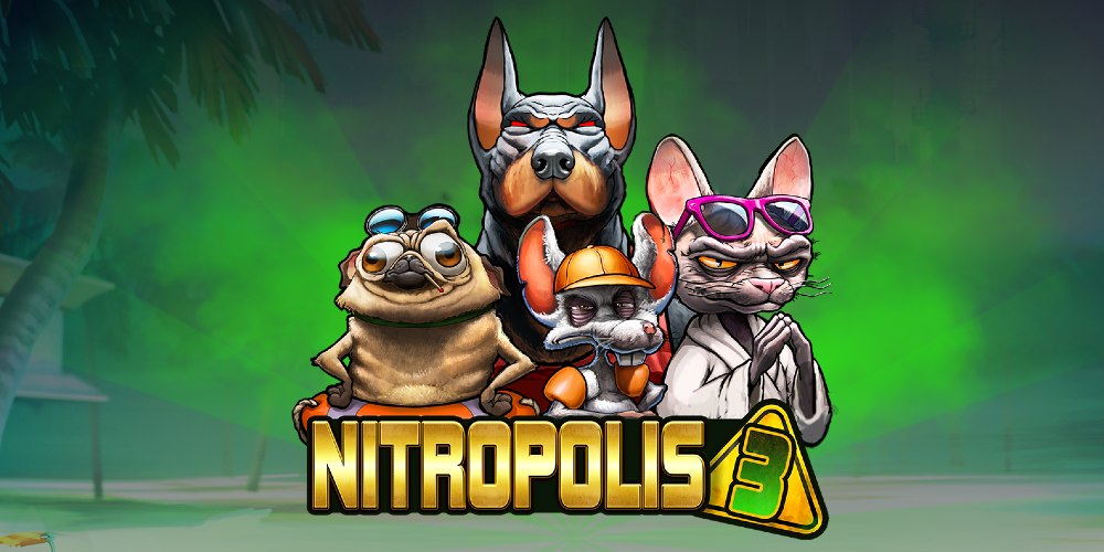 Logo för Nitropolis 3 online slot