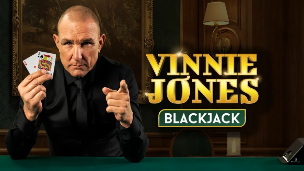 Vinnie Jones Blackjack från Real Dealer Studios