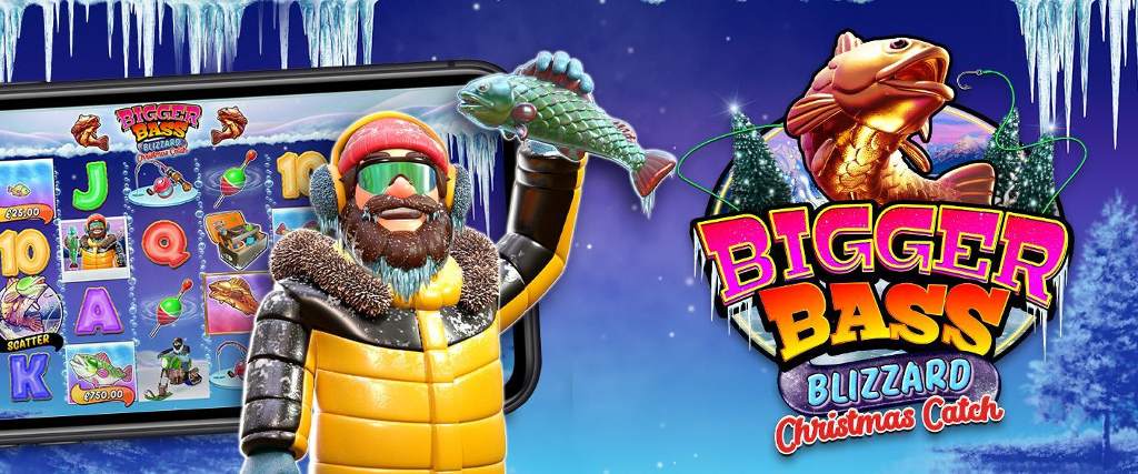 Bigger Bass Blizzard Christmas Catch på mobil