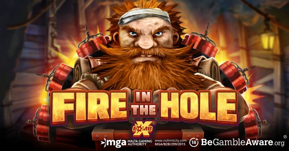 Fire in the Hole online slot.