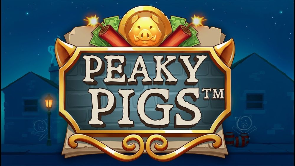 Logo för Peaky Pigs slot