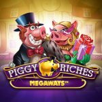 Logo för Piggy Riches Megaways slot