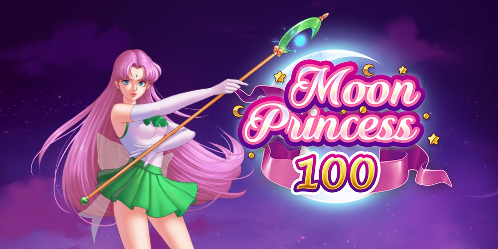 Moon Princess 100 logo och karaktär