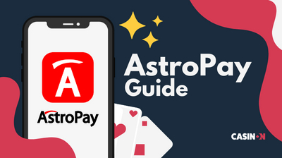 AstroPay casino guide med Casinon logo