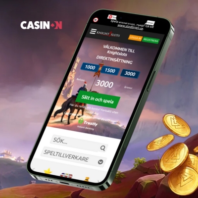 KnightSlots mobiltest av Casinon.com