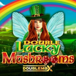Double Lucky Mushrooms DoubleMax slot logo