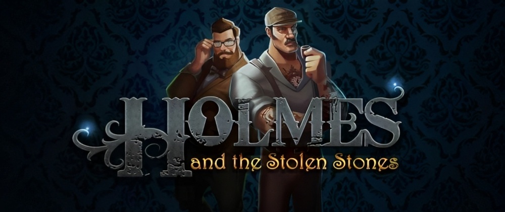 Holmes and the Stolen Stones logo från Yggdrasil