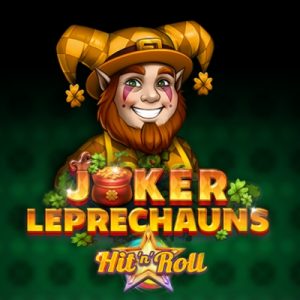 Joker Leprechauns Hit N Roll slot logo