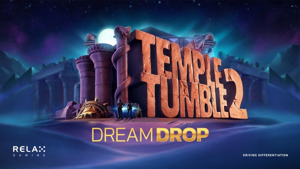Temple Tumble 2 banner med Dream Drop