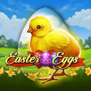 Easter Eggs slot logo