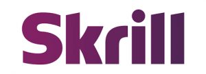 Logo för Skrill