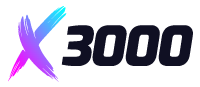 Logo för X3000 casino