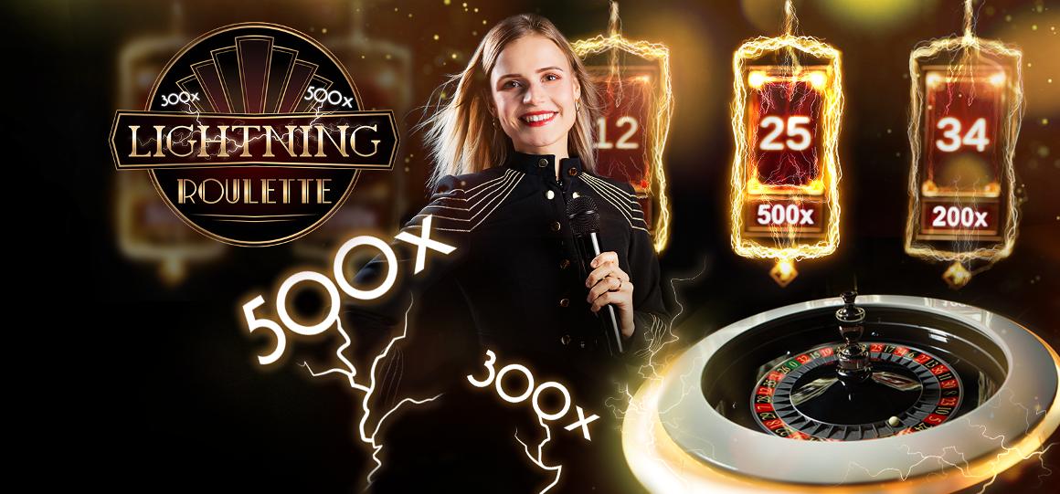 Lightning roulette live casino