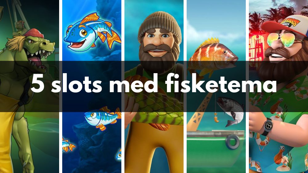 5 slots med fisketema på svenska casinon