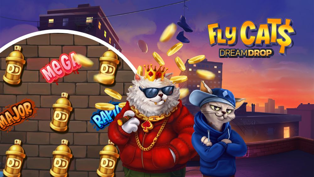 Fly Cats Dream Drop jackpottvinst