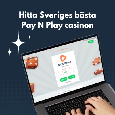 En av Sveriges bästa Pay N Play casino på dator
