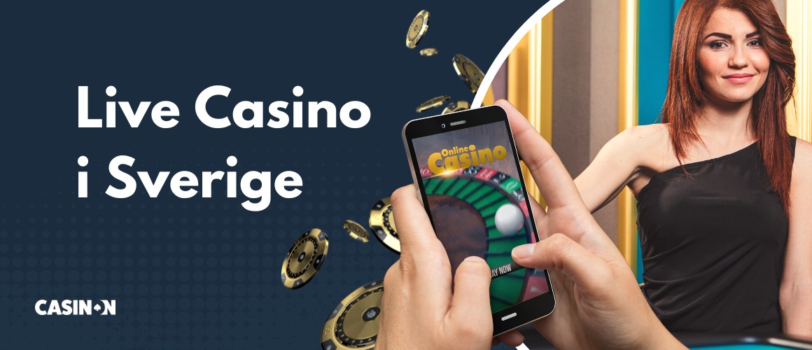 Live casino online i Sverige med kvinnlig dealer