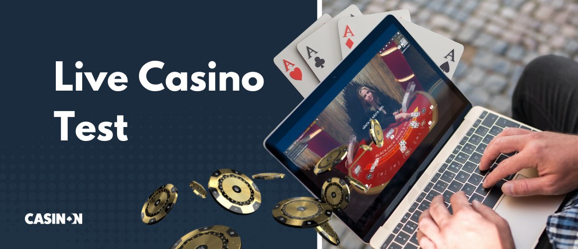 Test av svenskt live casino