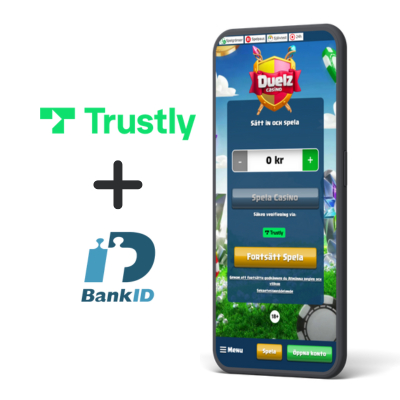 Trustly och BankID på casino online
