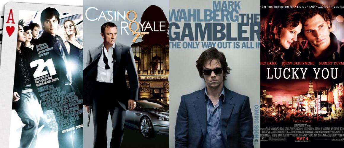 Fyra filmer med casino tema