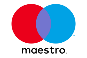 Logo för Maestro kortbetalning