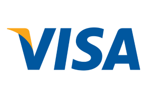 Logo för VISA kortbetalning