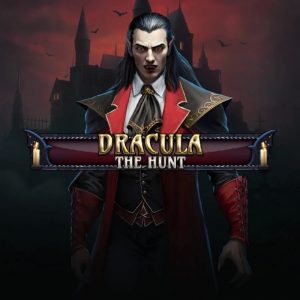Logo för spelautomaten Dracula - The Hunt